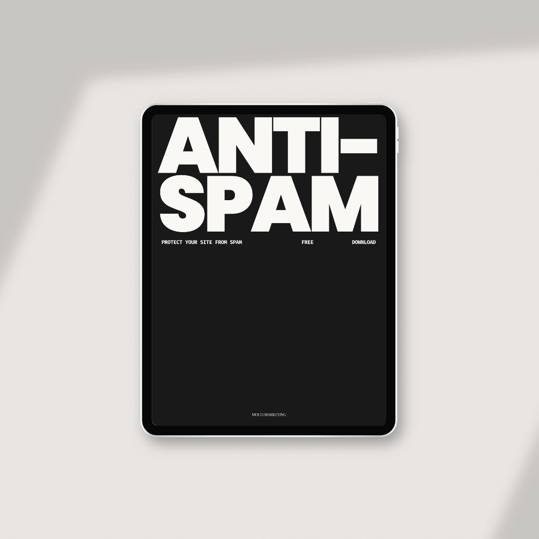 Cover of the seo ready anti-spam hack free pdf guide from morris and co