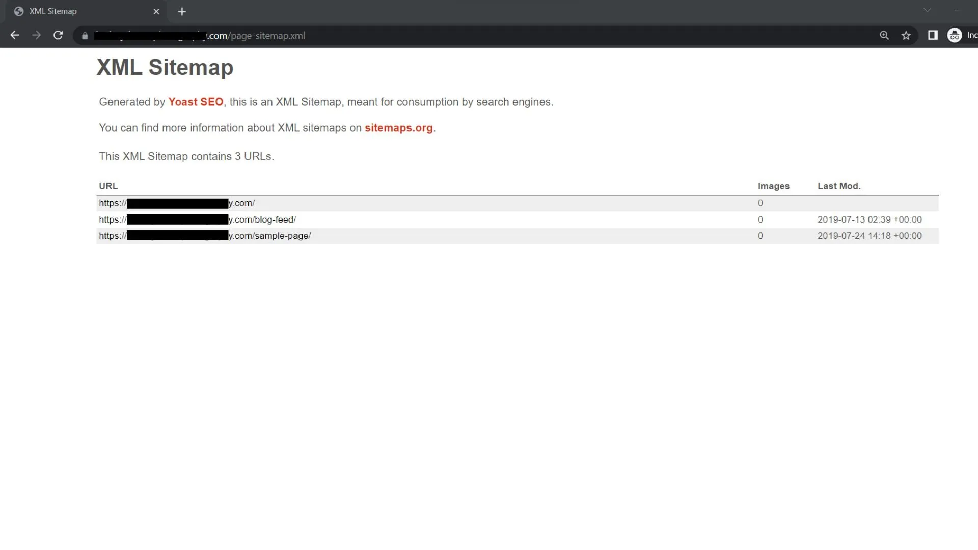 Showit Website Migration Checklist: A Step-By-Step Seo Guide Showit page with sitemap issues