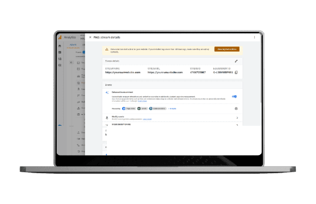 How To Set Up Google Analytics 4 On Your Showit Site Adding the ga4 measurement id in showit site settings