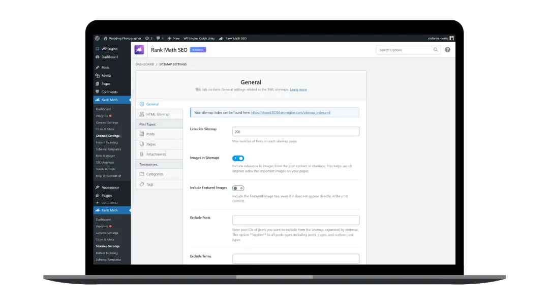 Showit Website Migration Checklist: A Step-By-Step Seo Guide Rank math sitemap configuration in wordpress
